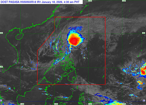 #AdaPH weakens slightly east Luzon