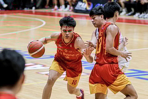 JHUNIEL dela Rama has decided to shed his San Sebastian skin for San Beda.