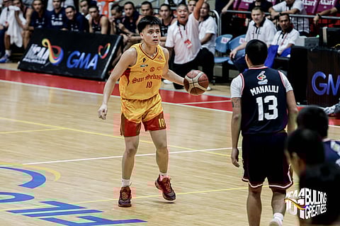 Jhuniel Dela Rama transfers to San Beda University after spending rookie year with San Sebastian College-Recoletos.