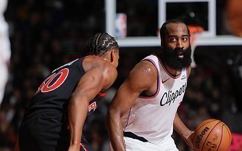 JAMES Harden provides the offensive firepower to help the Los Angeles Clippers pull off a 121-117 overtime win over the Toronto Raptors in the NBA regular season.