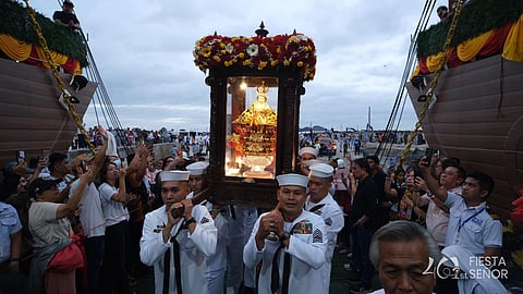 The King sets sail in Cebu for the 461st Fiesta Señor