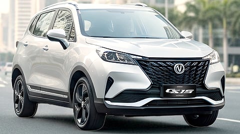 FRONT updates on the 2026 Changan CS15 focus on a revised grille pattern, while the compact SUV retains its overall shape and proportions.