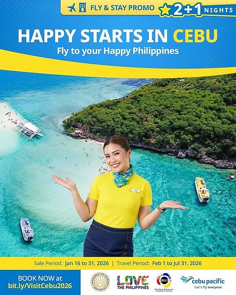 Cebu Pacific launches Cebu-focused travel deals with DOT, hotels