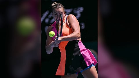 ARYNA Sabalenka coasts into the third round following an easy 6-3, 6-1 win over Bai Zhuoxuan in the women’s singles event of the Australian Open.
