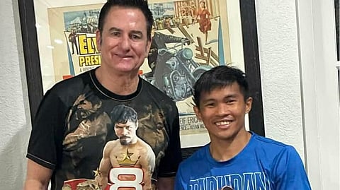 IBF champion Pedro Taduran is wishing and praying that his latest visitor, American boxing man Sean Gibbons, secures a fight in the next few months.