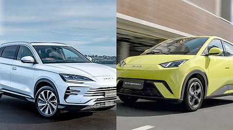 THE BYD Seagull (right) leads the brand’s 4,608 BEV (battery electric vehicle) sales as the top-selling vehicle, while the Sealion 6 DM-i (left) led the brand's DM-i range, reflecting a growing Filipino preference for sustainable mobility.