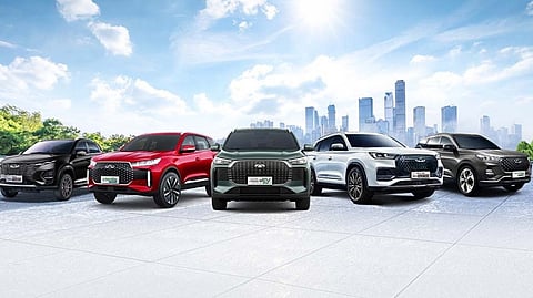 LINEUP of Chery SUVs and crossovers highlights the brand’s expanding global range as it closed 2025 with record worldwide sales.