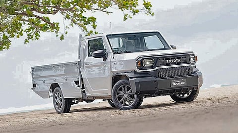 PARKED on open sand, the Next Generation Toyota Tamaraw highlights its utility-focused design.