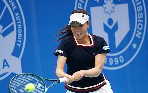 JAPANESE Sakura Hosogi eliminates Filipina Stefi Aludo, 6-1, 6-2, to secure a spot in the Philippine Women’s Open main draw.