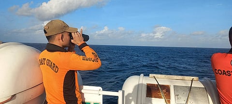 FIVE remains brought to Balut Island days after boat went missing.