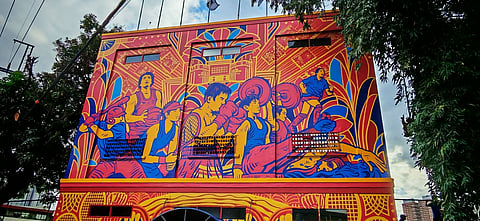 THE giant mural created by Archie Oclos at the Rizal Memorial Sports Complex stands as a fitting reminder of the country’s glorious past in the international sports arena.