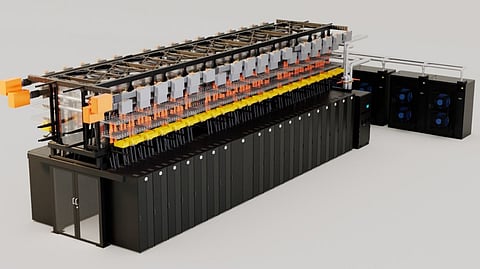VERTIV SmartRun, a prefabricated overhead infrastructure system that integrates power distribution, liquid cooling, hot-aisle containment, and network cabling to enable faster, scalable deployment of high-density data centers across Asia.