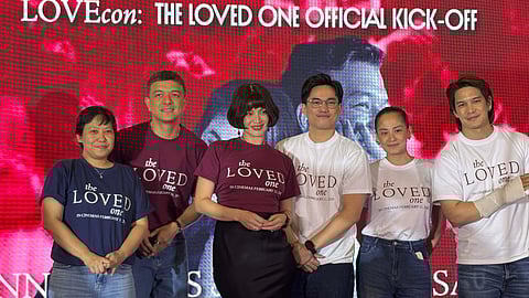 Anne Curtis and Jericho Rosales with the cast and director of their latest film