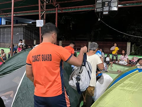 Coast Guard conducted a preemptive evacuations in coastal areas of Lebak, Sultan Kudarat following recent earthquakes experienced in the area.
