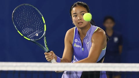 ALEX Eala thrills local fans with a 6-4, 6-0 win over Himeno Sakatsune to advance to the quarterfinals of the WTA 125 Philippine Women’s Open on Wednesday at the Rizal Memorial Tennis Center.