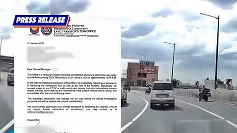 LTO summons Skyway patrol officer over viral counterflow video
