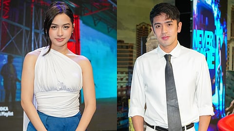 JILLIAN Ward and David Licauco.