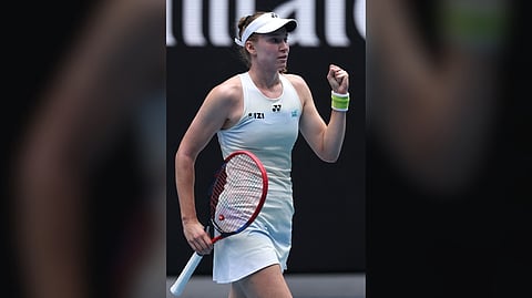 ELENA Rybakina books her semifinal ticket following a 7-5, 6-1 win over Iga Swiatek in the quarterfinals of the women’s singles event of the Australian Open.