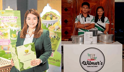 Chef Czarina Sevilla of Avocadoria and Wendy Villanueva of Wilmar’s Taho