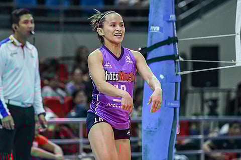 SISI Rondina will be making a return to power Choco Mucho in the PVL All-Filipino Conference starting on Saturday.