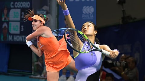 Colombia's Camila Osorio and Philippines' Alex Eala face each other for the first time in the quarterfinals of the Philippine Women's Open.