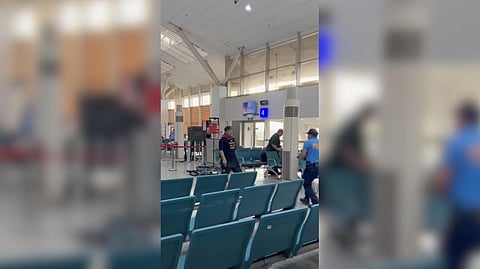 Police shot a knife-wielding passenger at Iloilo International Airport after he allegedly attempted to stab an officer and resisted security procedures, authorities said.
