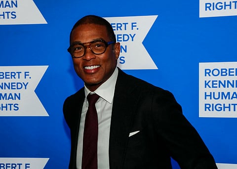 NEW YORK, NEW YORK - DECEMBER 09: Don Lemon attends the Robert F. Kennedy Human Rights' 2025 Ripple of Hope Gala at New York Hilton on December 09, 2025 in New York City. Astrid Stawiarz/Getty Images for RFK Ripple Of Hope/AFP