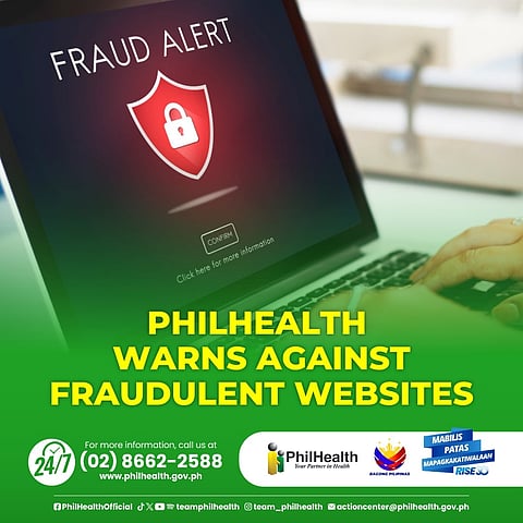 PhilHealth warns public vs fake websites posing as official portals