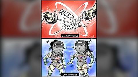 Time to clean the blade