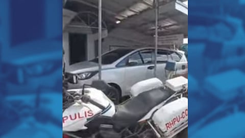 Slain lady cop's vehicle found in Baguio