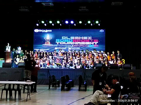 More than 900 participants competed at the Robosports Tournament 2026 in Cavite.