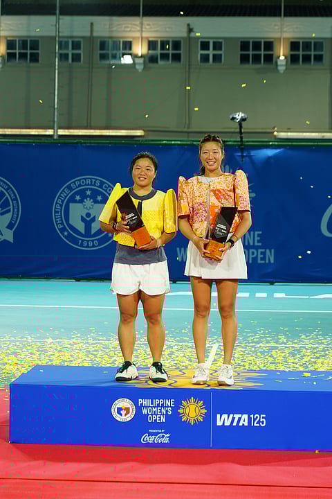 Chong, Liang bag first Philippine Women's Open doubles crown