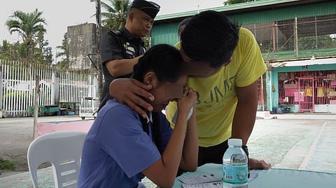 RAINE and Fermin had a tearful but joyful reunion through the Tzu Chi medical mission.