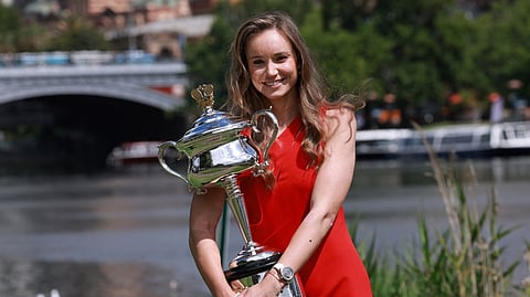 ELENA Rybakina is setting her sights on world No. 1 following her impressive victory in the women’s singles event of the Australian Open.