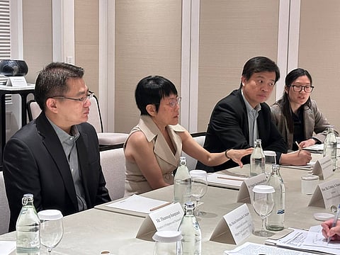 TRADE Secretary Cristina Roque (second from right) and her team members met with Shera Public Company Limited in Bangkok, Thailand, last week to discuss updates on the company’s operations and expanding presence in the Philippines.