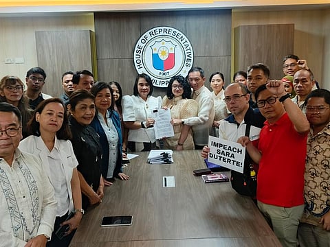 Makabayan bloc files impeachment anew against VP Duterte on Monday