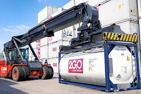 2GO said its SCVASI’s newest ISO tanks are now ready to go. (2GO Photo)