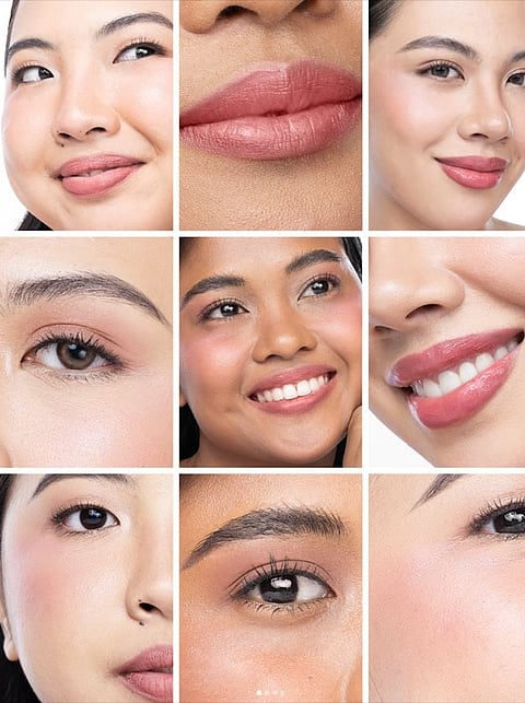 MILKTINT in full face looks.