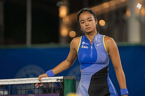 Abu Dhabi Open: Eala falls vs Russian foe in quarterfinal