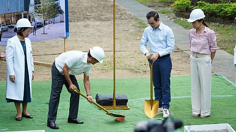 New PLM college building breaks ground