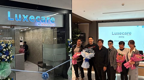 MAKING SPACES, GIVING BETTER EXPERIENCES (From left-right): Luxecare Senior Medical Doctor Dr. Angelo Rivera, Luxecare Ambassador Markki Stroem, Luxecare Operations Manager Neithan Cebrano, Luxecare Chief Executive Officer (CEO) Raymond Mejorada, LoveYourself Founder and Executive Director Ronnievin Pagtakhan, and Castro Communications Managing Directress Janlee Dungca.