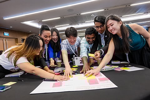 ARC participants from ASEAN, China and India apply skills such as systems thinking, which they learned during the online capacity-building workshops to analyze well-being issues, and brainstorm collaborative solutions.