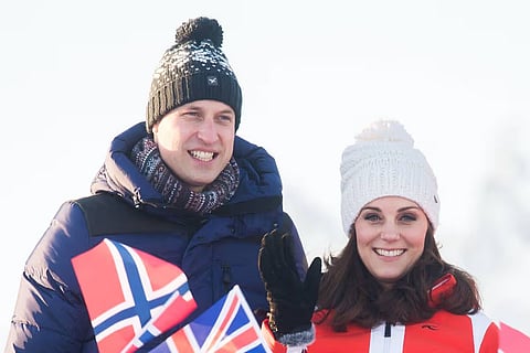 ROYAL couple enjoys secret getaway at Courchevel ski resort.