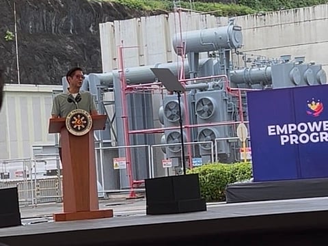 President Ferdinand Marcos Jr. graced the turnover of the Caliraya-Botocan-Kalayaan Hydroelectric Power Plants (CBK HEPP) in Kalayaan, Laguna.