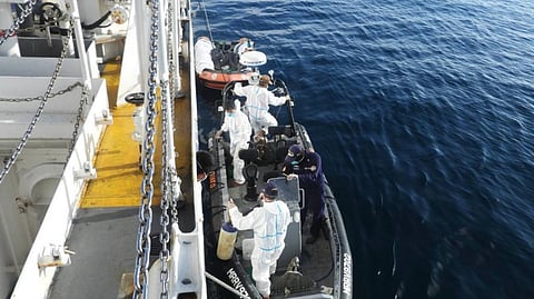 MEMBERS of the Philippine Coast Guard have recovered another cadaver during the ongoing dive operations on the sunken MV Trisha Kerstin 3 in the vicinity waters off Baluk-Baluk Island, Basilan on Wednesday.
