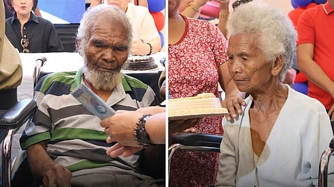 THE National Commission of Senior Citizens has distributed P100,000 cash gifts to four Aeta centenarians on Wednesday at the Capas Events Center in Tarlac. Aside from the cash grant, the NCSC also handed over felicitation letters from President Ferdinand Marcos Jr. to honor and congratulate the four indigenous elders.