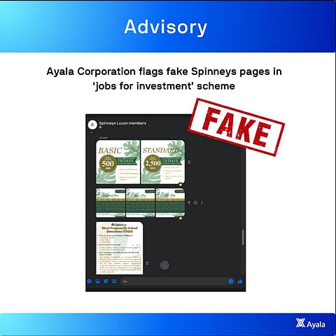 Ayala flags fake ‘Spinneys jobs’ investment scam