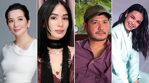 KRIS Aquino, Heart Evangelista, John Prats and Zephanie Dimaranan
