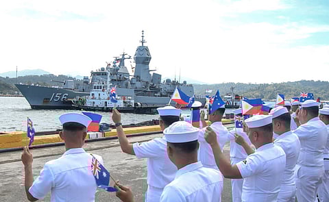 The Royal Australian Navy conducted a port visit at the Philippine Fleet's Naval Operating Base here.