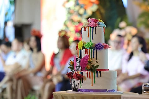 ONE of the cakes provided to queer couples during the LGBTQIA+ commitment ceremonies by the Quezon City government held in 2025.